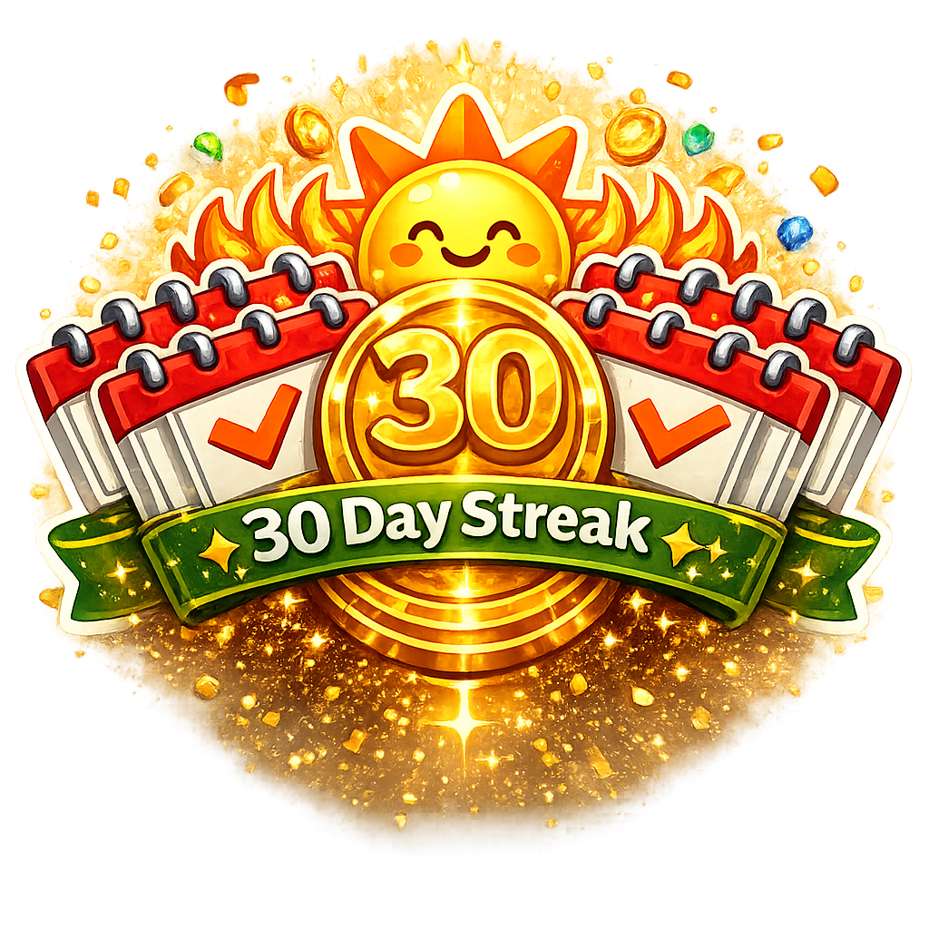 30-day streak badge